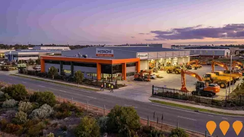 AI impression: Hitachi Construction Machinery Australia Facility, Manufacturing