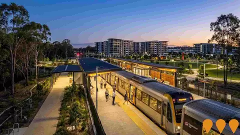 AI impression: Future Flagstone Train Station, Transport & Logistics