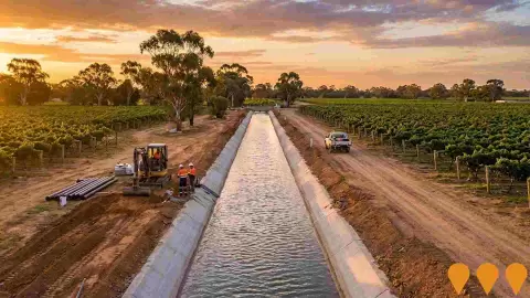 AI impression: Sunraysia Modernisation Project 2, Agriculture & Rural Development