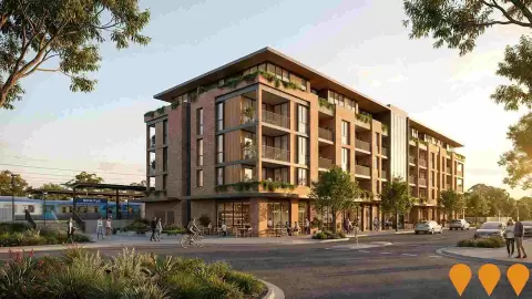 AI impression: Douglas Apartments, Residential Development