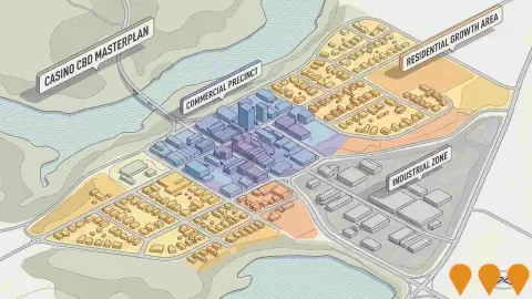 AI impression: Casino CBD Masterplan, Precincts & Urban Renewal