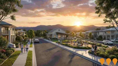 AI impression: Terranora Lakes Masterplanned Community, Communities, Precincts & Urban Renewal