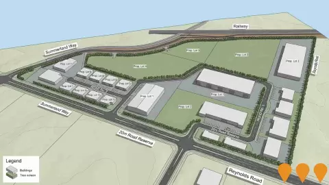 AI impression: Northern Rivers Intermodal & Industrial Precinct, Transport & Logistics