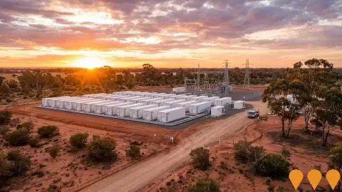 AI impression: Deniliquin Battery Energy Storage System (BESS), Energy