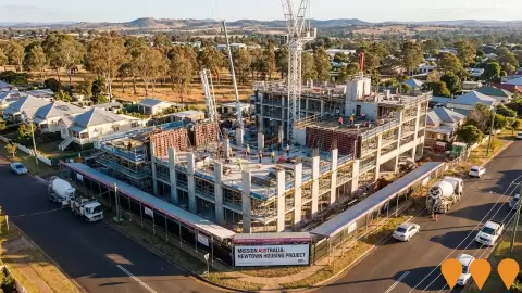 AI impression: Mission Australia Toowoomba Social and Affordable Housing, Communities