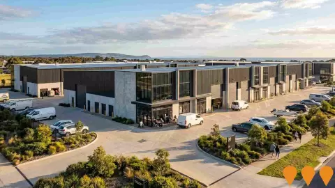 AI impression: Neue Space Mornington, Business Parks & Technology Hubs