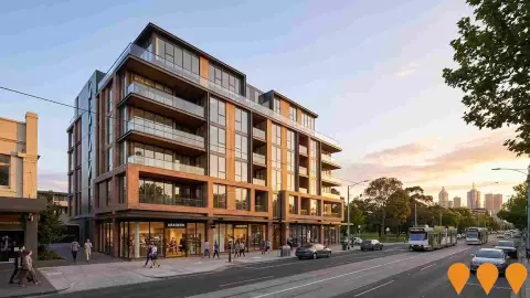 AI impression: The Parker on Caulfield Park, Communities
