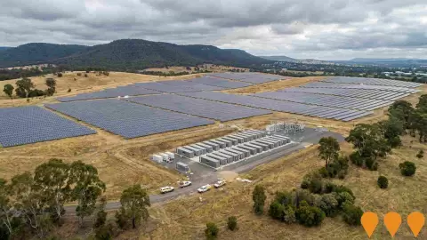 AI impression: Muswellbrook Solar Farm, Energy