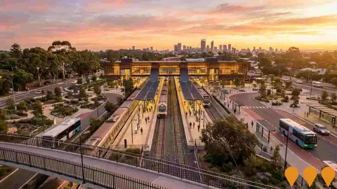 AI impression: METRONET New Bayswater Station, Transport & Logistics