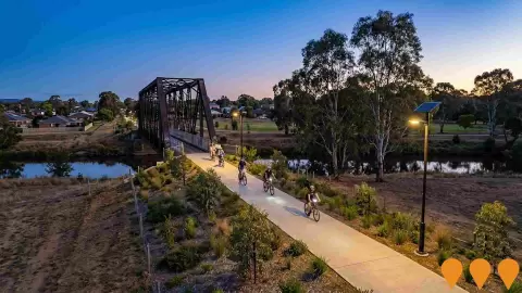 AI impression: Goulburn Rail Trail, Sports & Recreation