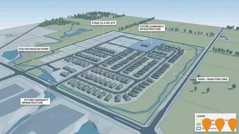 AI impression: Wurruk Development Plan - Sale Western Growth Area, Residential Development