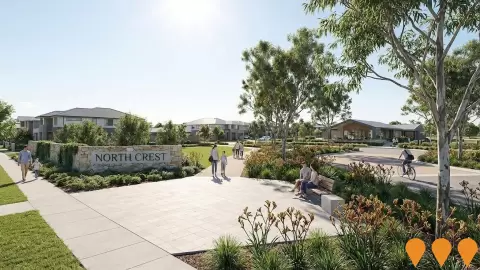 AI impression: Northcrest, Communities, Precincts & Urban Renewal