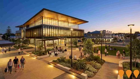 AI impression: Caloundra Centre Activation Project, Communities, Precincts & Urban Renewal