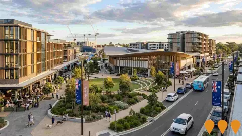 AI impression: Sovereign Place Town Centre, Retail