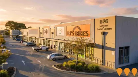 AI impression: Beeliar Drive Commercial Precinct, Business Parks & Technology Hubs