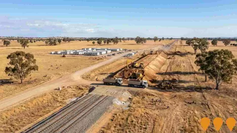 AI impression: Inland Rail - Illabo to Stockinbingal, Transport & Logistics