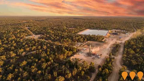 AI impression: Narrabri Gas Project, Energy