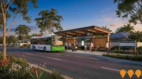AI impression: Ipswich and Logan Bus Service Improvement Package, Transport & Logistics