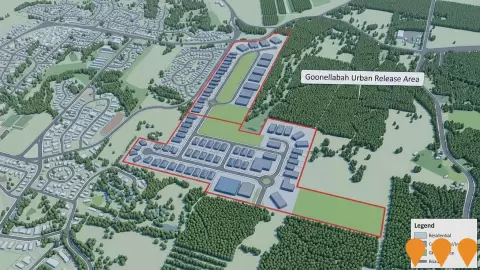 AI impression: Goonellabah Urban Release Area - 1055 Bruxner Highway, Communities, Precincts & Urban Renewal