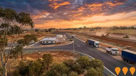 AI impression: Pacific National Parkes Logistics Terminal, Transport & Logistics