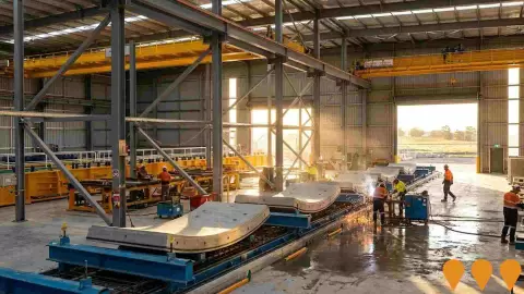 AI impression: LS Precast Concrete Manufacturing Facility, Manufacturing