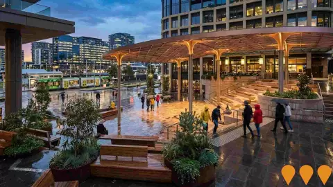 AI impression: Central Pier Redevelopment, Communities, Precincts & Urban Renewal