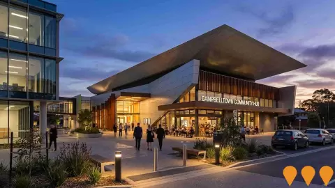 AI impression: Campbelltown Community Heart - New Council Office, Communities
