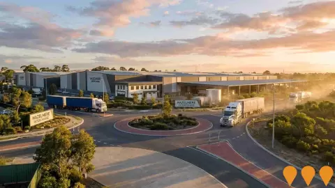 AI impression: Hazelmere Interchange, Business Parks & Technology Hubs
