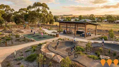 AI impression: Darkan Railway Reserve Upgrade, Sports & Recreation