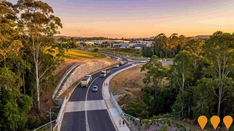 AI impression: Lismore Employment Lands Project, Business Parks & Technology Hubs