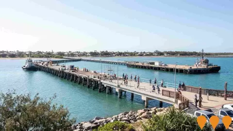 AI impression: Bowen Wharf Replacement Project, Ports, Marinas, Fisheries & Aquaculture