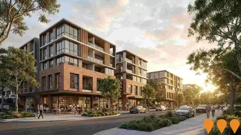 AI impression: apt.Meadowbank Build-to-Rent Precinct, Communities