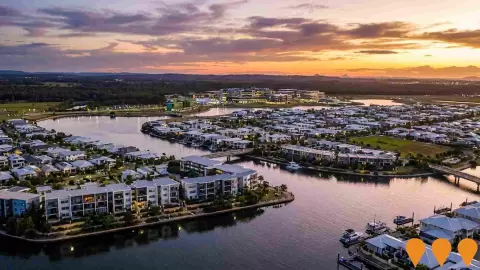 AI impression: Oceanside Birtinya, Communities, Precincts & Urban Renewal