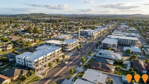 AI impression: Edgeworth Town Centre Redevelopment, Precincts & Urban Renewal