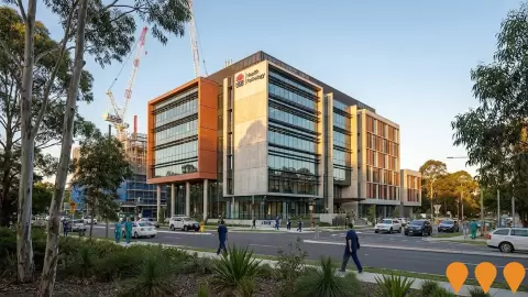 AI impression: NSW Health Pathology Statewide Hub at Westmead Hospital Precinct, Social Infrastructure