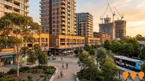 AI impression: Concord Central, Communities, Precincts & Urban Renewal