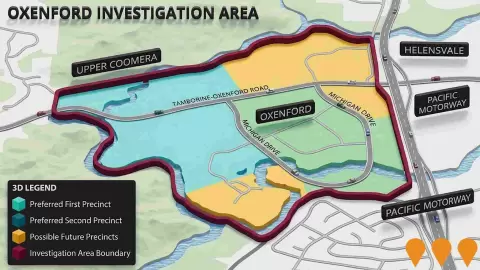 AI impression: Oxenford Investigation Area (Riversdale A Precinct), Communities, Precincts & Urban Renewal