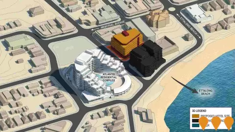 AI impression: Ettalong Beach Hotel Development, Tourism
