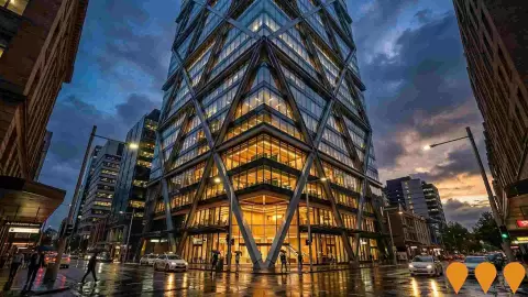 AI impression: Atlassian Central, Business Parks & Technology Hubs