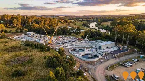AI impression: Bowral Sewage Treatment Plant Upgrade, Environmental & Disaster Management
