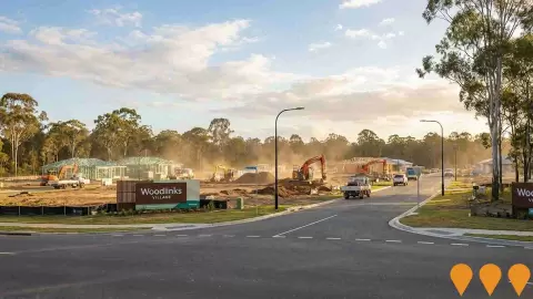 AI impression: Woodlinks Village, Communities, Precincts & Urban Renewal