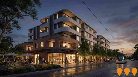 AI impression: Caulfield Village (Precinct 3 West), Communities