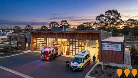 AI impression: Casey Emergency Services Station, National Security