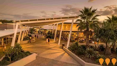 AI impression: Newport Marketplace, Retail