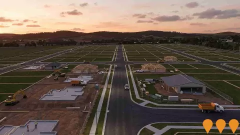 AI impression: Homes Tasmania Brighton Subdivision, Residential Development