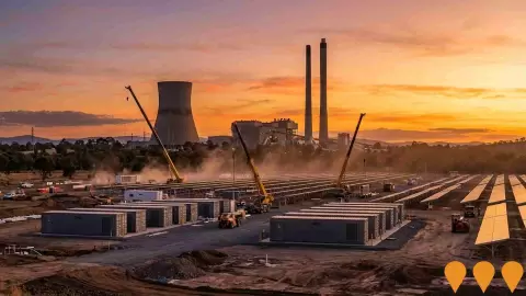 AI impression: Callide Solar Power Station, Energy