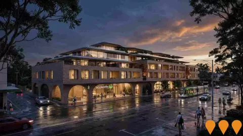 AI impression: The Wilmot - 173 Burke Road Mixed-Use Development, Communities