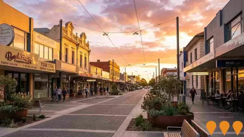 AI impression: Hampton Street Activity Centre Enhancement, Precincts & Urban Renewal