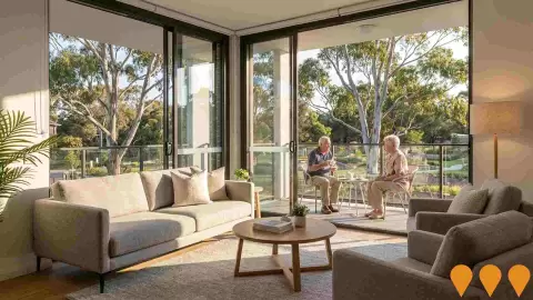 AI impression: Minto Gardens Retirement Village, Health