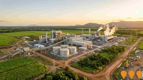 AI impression: North Queensland Bio-Energy Facility (Ingham), Agriculture & Rural Development